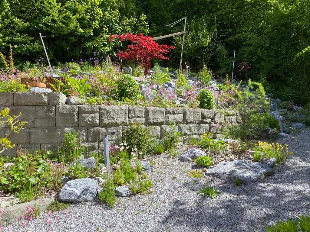 Stadtgarten in Zürich – Innenhof